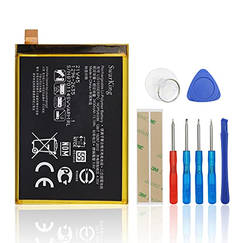 SwarKing Batería de repuesto compatible con Sony Xperia Z5 Premium Dual / E6853 / E6883 LIS1605ERPC con kit de herramientas