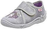Pflegeleicht Superfit BELINDA Mädchen Hausschuhe, Grau (Stone Kombi 06), 35 EU