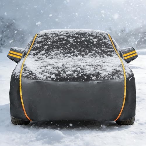 Housse Voiture d'hiver Générale pour Renault R5 Gordini 1976-1981 Bache Voiture pour Intérieur Extérieur, Protection Toutes Saisons Neige Respirant...
