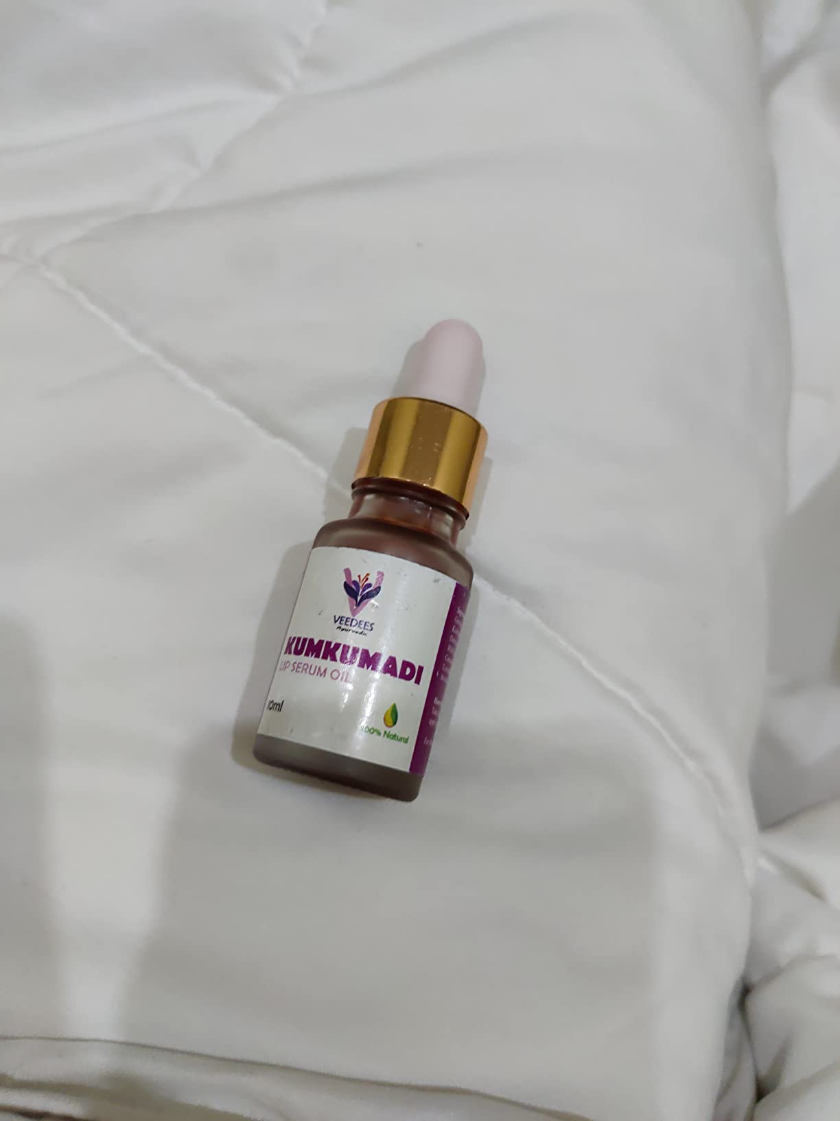 Buy VEEDEES Kumkumadi Lip Serum Oil Lightening Brightening Softening
