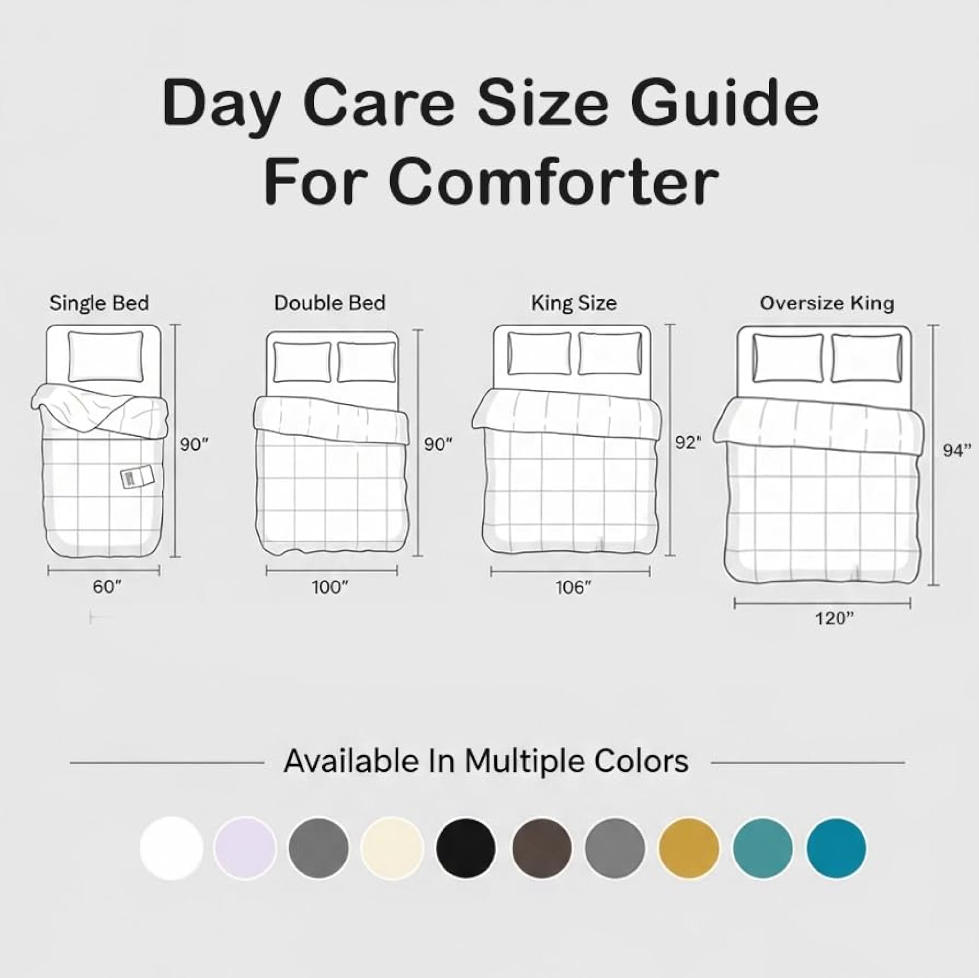 Velvet Touch Satin Comforter Blanket, Lightweight Summer Quilt