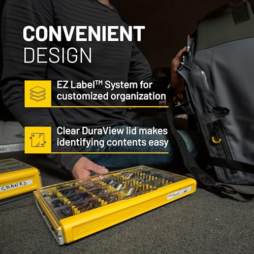 Image of Plano EDGE Master Jig /Bladed Jig Box, Transparent /Yellow