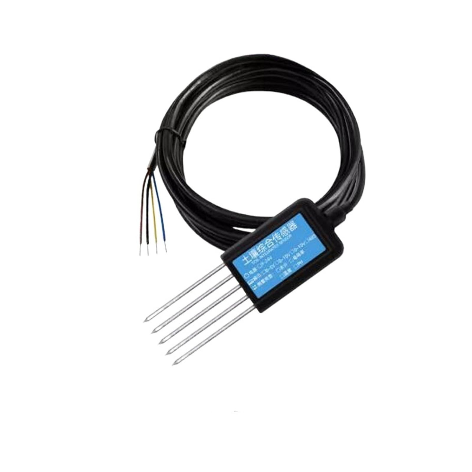 Medidor de Suelo Sensor de Temperatura y Humedad EC NKP PH RS485 7 en 1, comprobador de pH del Suelo, monitoreo de fertilidad del Suelo