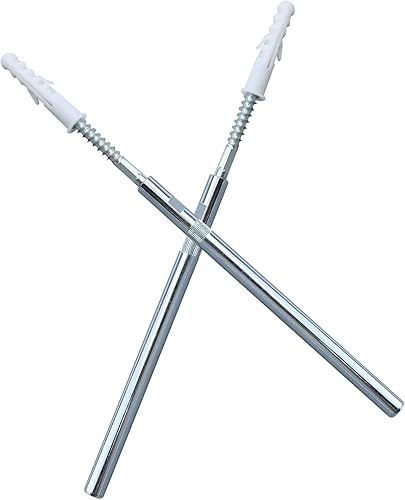 Miniatura 9 de MY MIRONEY Soporte flotante para estante de 8 piezas, soporte de soporte invisible de metal, soportes de pared ocultos, 0.39 x 6.5 pulgadas