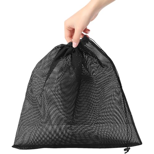 ibasenice Bolsa de Malla para Filtro de Bomba de Agua de Estanque, Accesorio Cordón para Mantenimiento de Depuradoras y Piscinas Desmontables