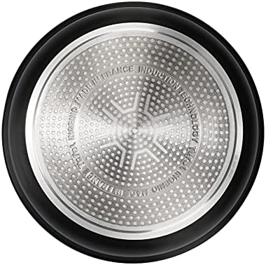 Tefal L6549102 performance and pot set of 5 pans with non-stick coating suitable for induction cookers starter set, black.