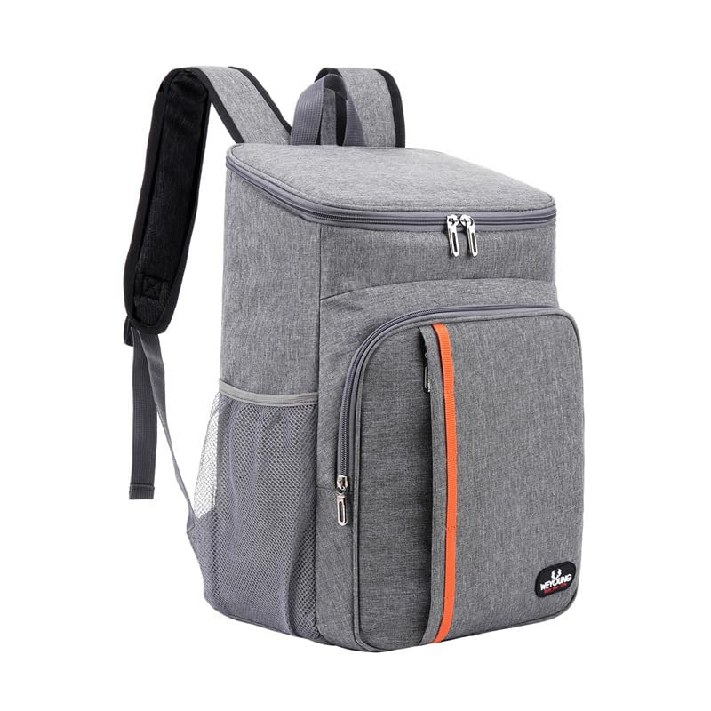 ACECARD Cooler Backpack, Waterproof Picnic Cooler Bag (Grey)