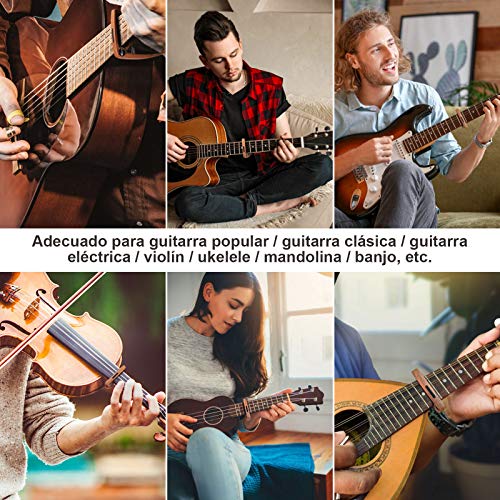 Anpro capodastre guitare ,Capo de guitare en grain de bois Avec 6 Mediators Unique , pour Guitare Acoustique et… - Les Beatles, Paul McCartney, John Lennon, RIngo Starr, George Harrison Anpro capodastre guitare ,Capo de guitare en grain de bois Avec 6 Mediators Unique , pour Guitare Acoustique et… – Image 5