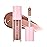 Peripera Ink Glasting Lip Gloss, Non-Sticky, Gloss Shine, 4XL Wand for Easy Application, Korean Lip Gloss, Fuller Looking Lips, Buttery Soft, Long Lasting Lip (002 EDGE NUDE)