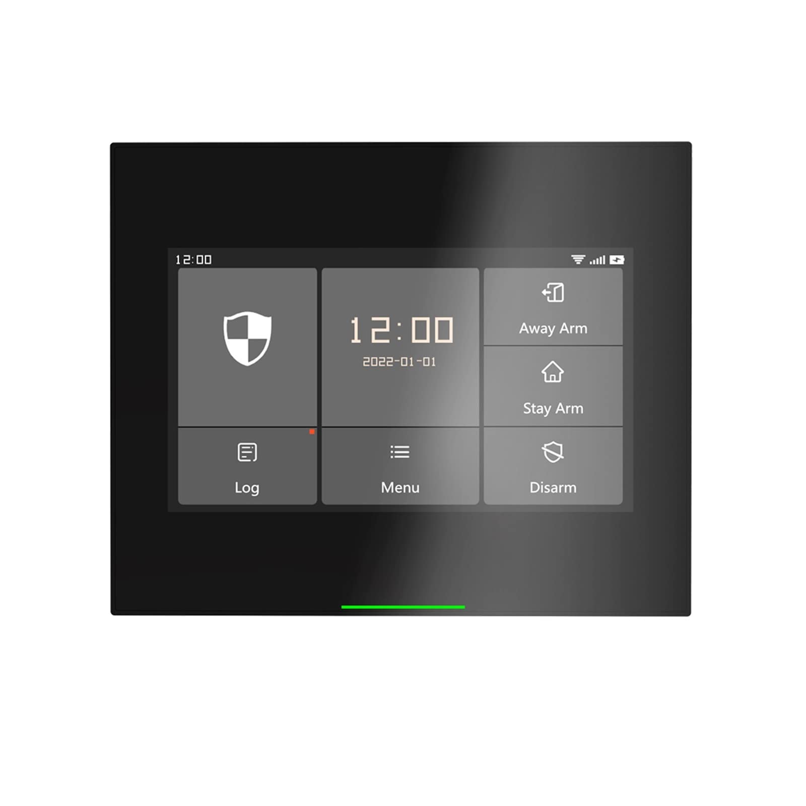 Kits del sistema de alarma seguridad hogar Tuya inteligente for garaje residencial y toque inalámbrico Wifi + gms Apoyar la vida Samrt Aplicación Instalación rápida(H501-ZJ)
