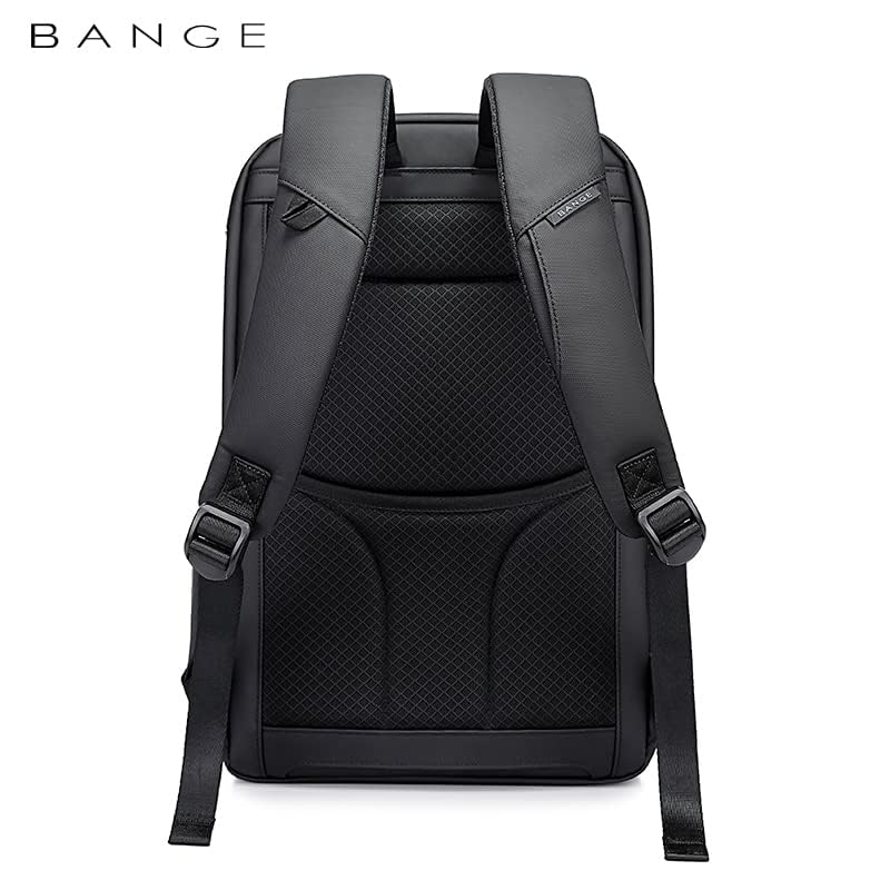 Image of BANGE Business Smart Backpack Water Resist fit 15.6 Inch Laptop Backpack with USB Charging Port,Travel Durable Backpack