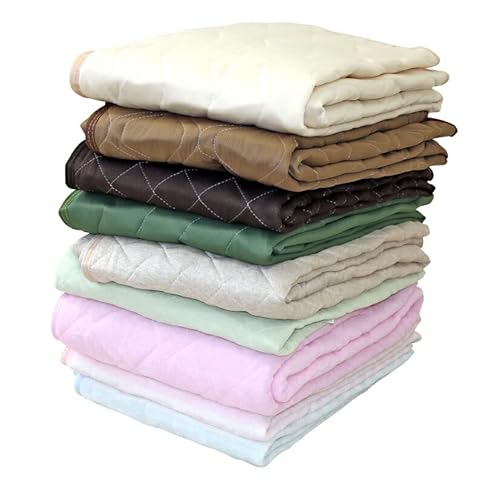 【訳あり】【春夏用】さらっと爽やか敷きパッド ファミリーサイズ(4人用) 約240cm×200cm 【色柄素材おまかせ】