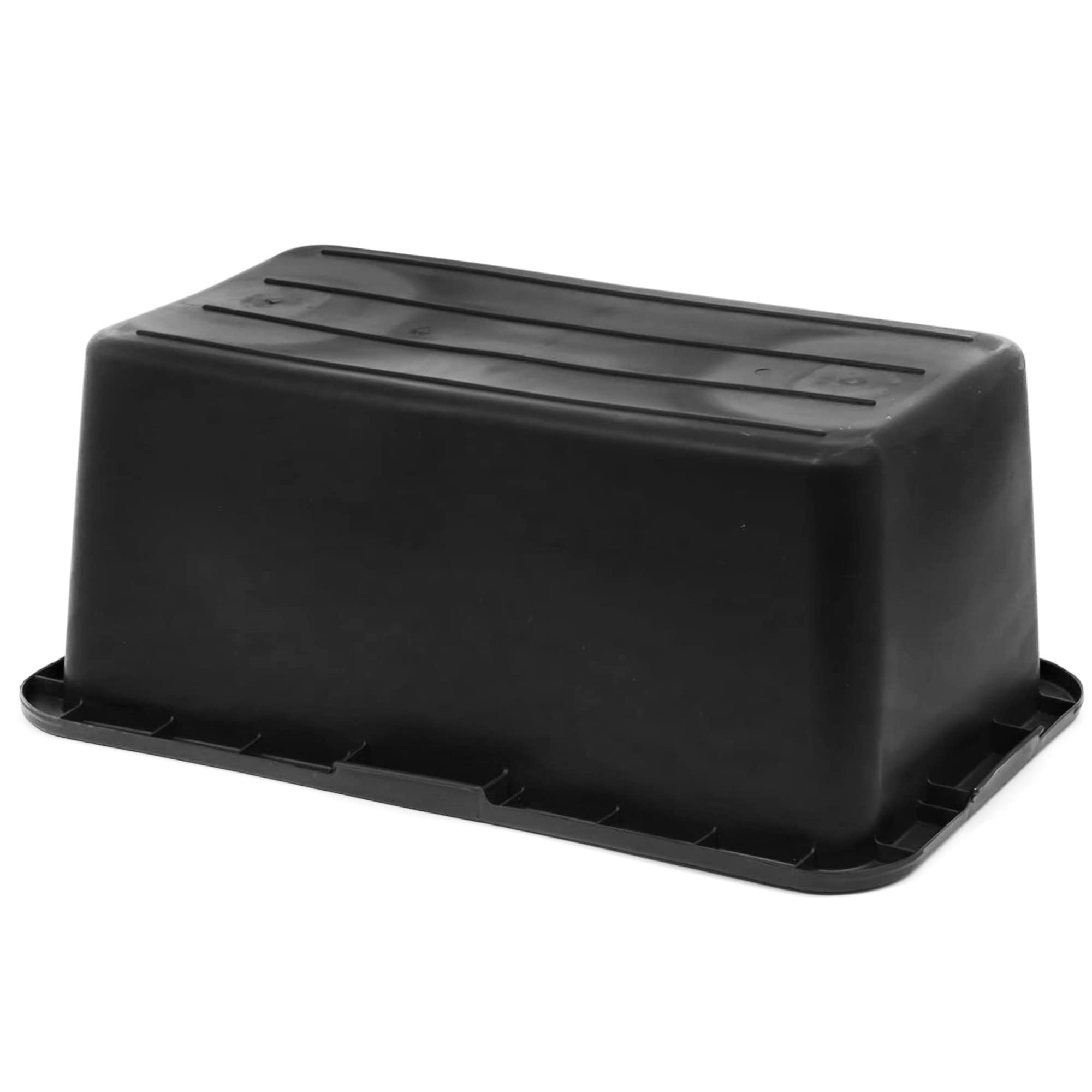 Mortar Box - Bandeja para mortero (5 unidades, plástico, 80 L, 78 cm), color marrón