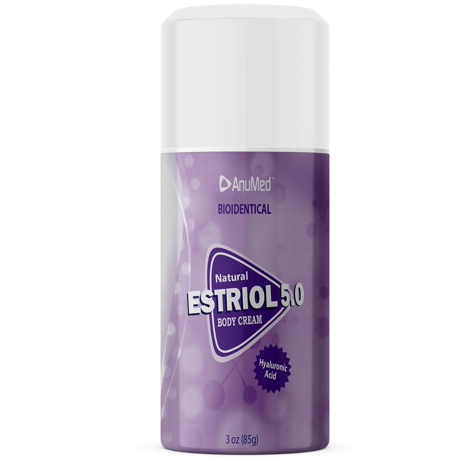 AnuMed International - Natural Bioidentical Estriol 5.0 Beauty Cream for Women 3oz (Package May Vary)