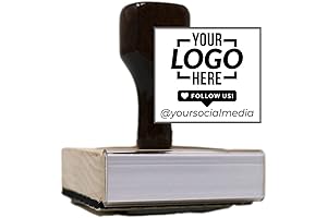 Custom Fabric Stamp with Uploadable Logo for Personalized Stamping (3"x4")