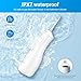 R REVA Portable Water Flosser for Teeth - 4 Modes Cordless Oral Irrigator with 300ML Tank, 360° Rotating Nozzle, 4 Jet Tips, Rechargeable, IPX7 Waterproof, Low Noise Gravity Ball Design (M159 - White)