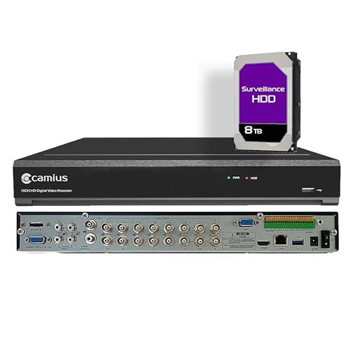 Camius 4K Hybrid Security Camera DVR Recorder