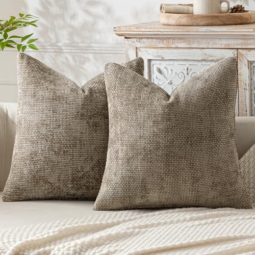 MIULEE Pack of 2 Couch Throw Pillow Covers 18x...