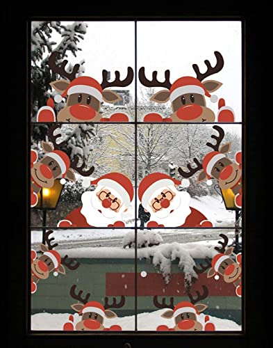 Adhesivos Navidad Escaparates Marca ANHUIB