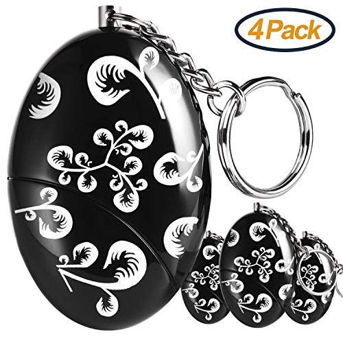 Personal Alarm Keychain, Personal Alarms for Women, Purse Self Defense Keychain Safe Sound 120-130 dB Alarm Device for Women Elderly Kids Night Workers by Foaber