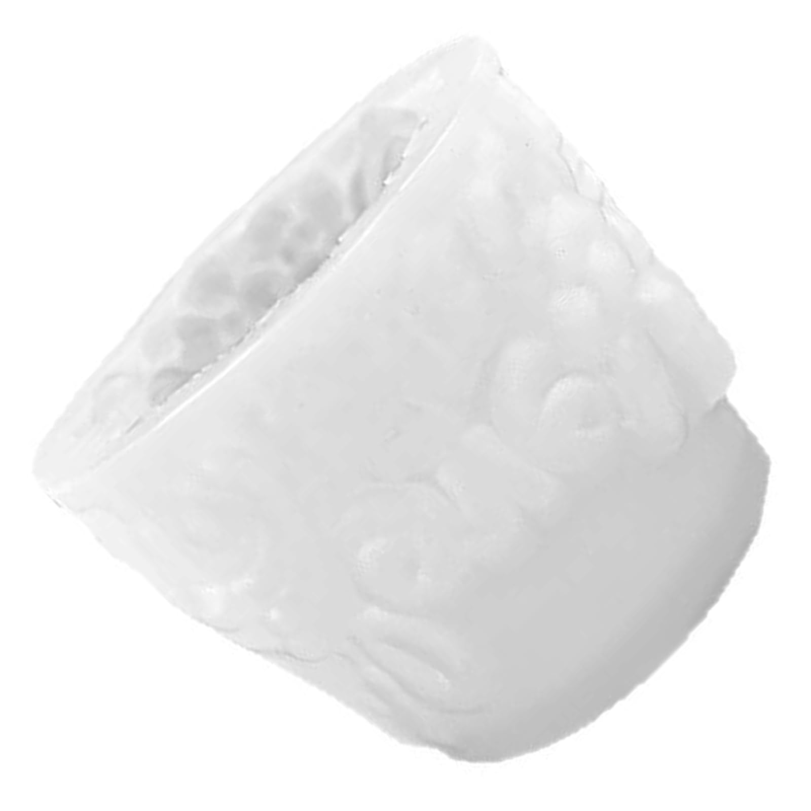 Alksubbm Silicone Embossed Star Cylinder Shape Crafting Tool Silicone Cylindrical Star Embossed