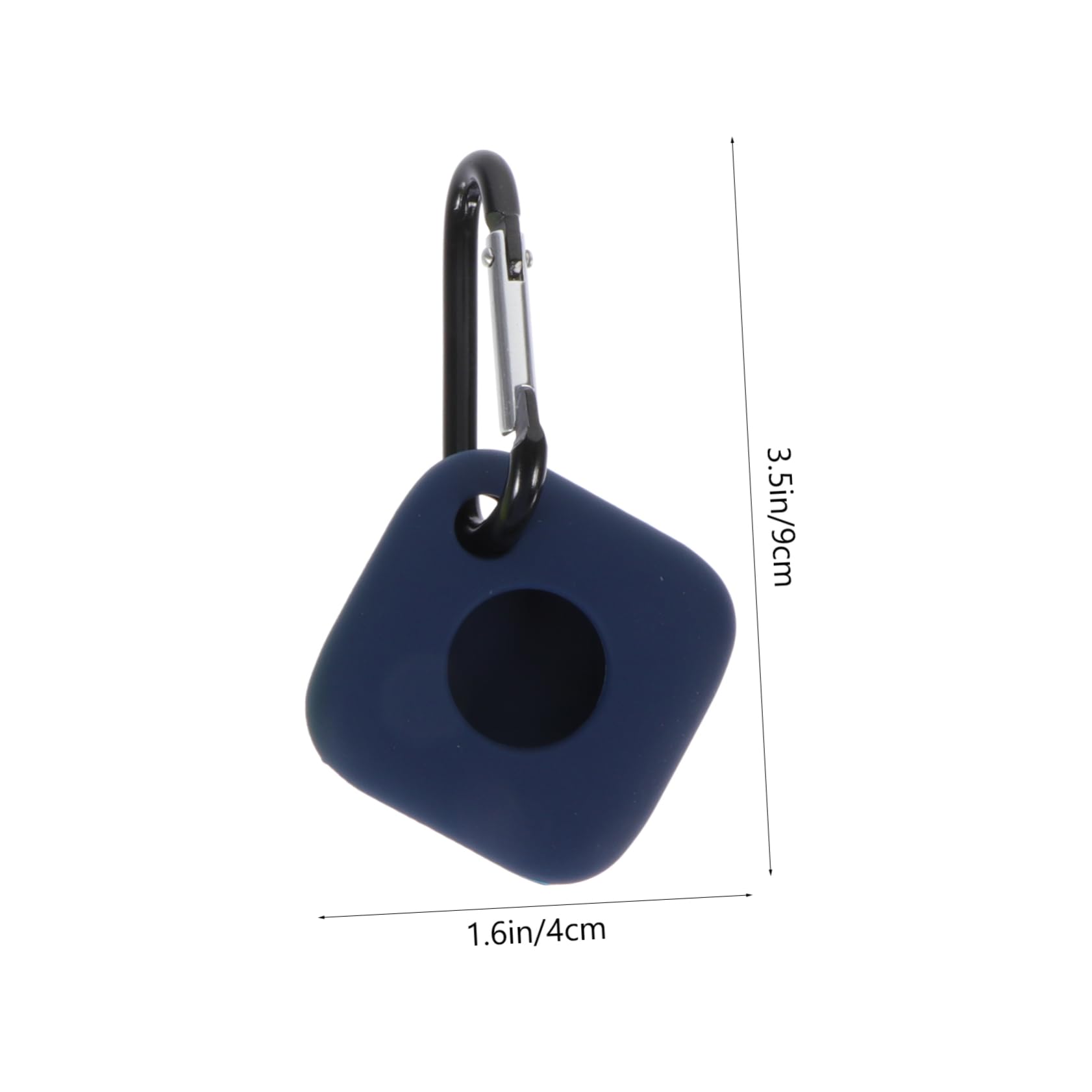 Uonlytech 3pcs Silicone Keychain Cover for Tile Mate Lightweight Protective to Install Compatible Tracker Color