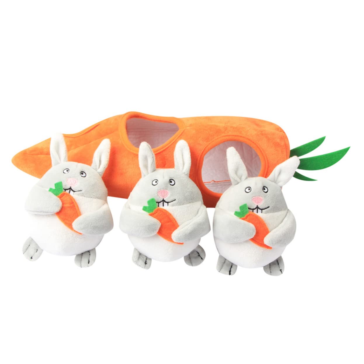 BESPORTBLE 2piezas Juguete De Peluche para Perros Medianos y Juguete Chirriante Resistente y Lavable para Masticar y Entrenar Casa