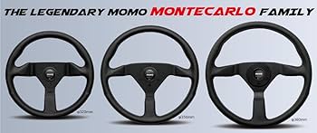 Amazon | MOMO (モモ) ステアリング MONTECARLO (モンテカルロ) 350mm Amazon | MOMO (モモ) ステアリング MONTECARLO (モンテカルロ) 350mm