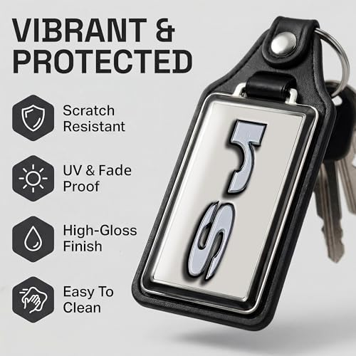 Image of Brotherhood Car Key Chain for Camaro - Classic Models Keychain for Men and Women Gift Key Ring - -