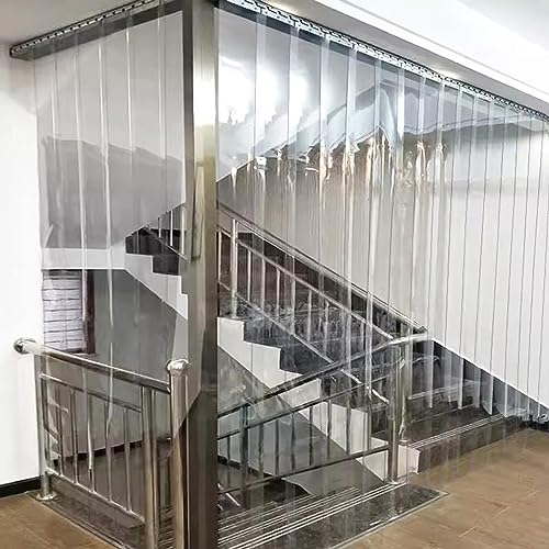 Cortina de tiras de PVC para evitar corrientes de aire en accesos 3
