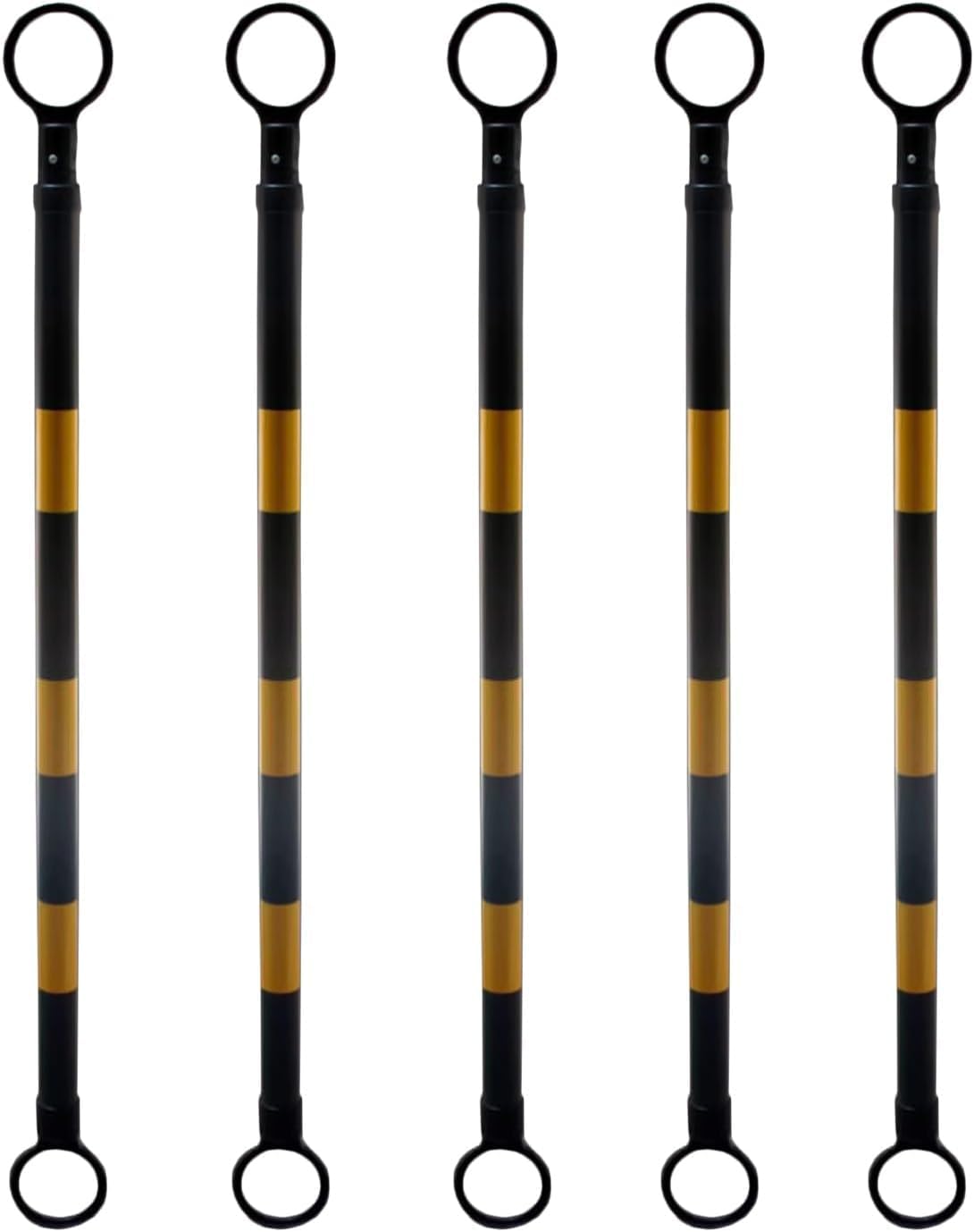 Iahigsujk One Color Traffic Cone Connection Pole Multiple Pcs(5 Pcs)