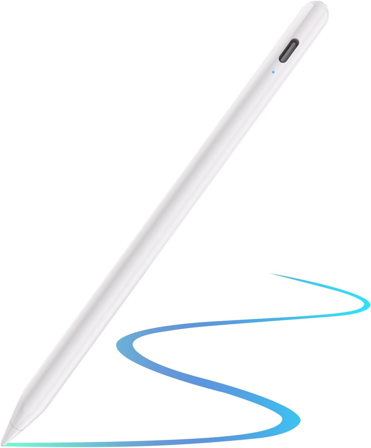 TQQ Pencil for iPad (2018-2026), Pixel-Perfect Precision, Tilt Sensitivity & 2X Faster Charge, Compatible Apple iPad 11/10/9/8/7/6th Gen, Pro 12.9/11/13 Inch M4, Air 3/4/5/M2/M3, Mini 5/6