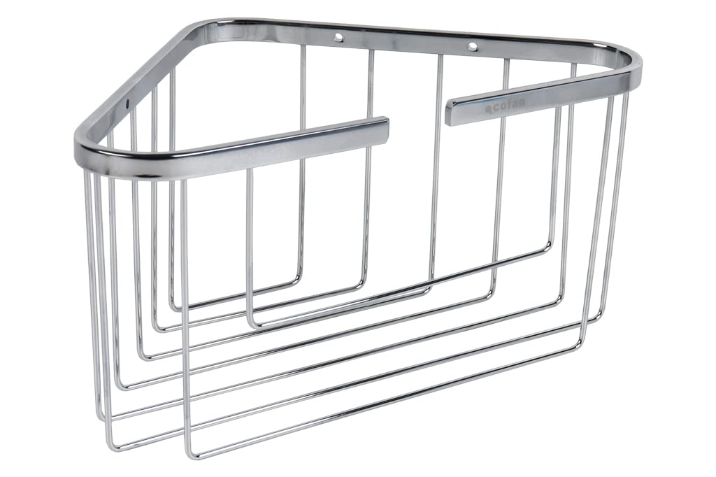 Cofan Cesta de Baño | Rinconera | Fabricado en Acero Inoxidable 304