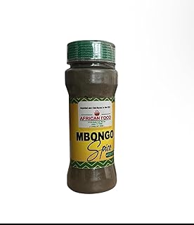 Mbongo Spice, Authentic Cameroon Spice Blend, Traditional Seasoning used to make Mbongo Tchobi Soup, 4oz