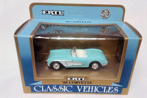 Corvette 1960 ERTL 1/43 véhicule miniature de collection décapotable
