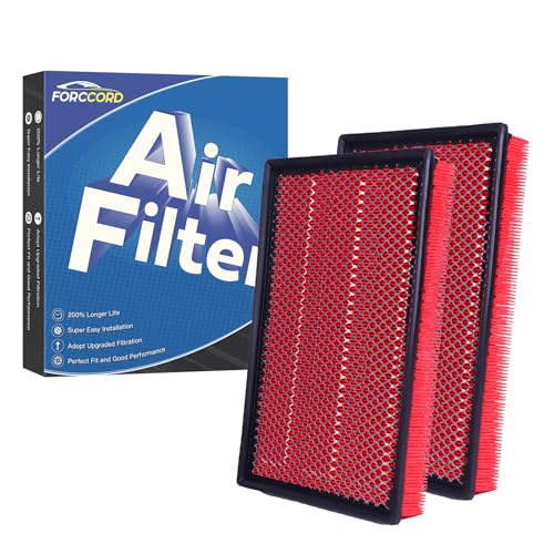 Image of 2-Pack Engine Air Filters for Dodge Ram 1500 2500 3500 | Replace#GAF041 (CA9401), Engine Filter Replacement Car Accessories