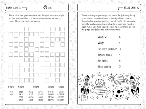 Image of Brain Games for Clever Kids 10 Year Olds: More than 100 puzzles to boost your brainpower (Buster Brain Games)