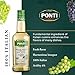 Ponti 100% Italian White Vinegar for Cooking - Organic White Wine Vinegar with Balanced Acidity – Ideal for Salads, Vegetables & Marinades – USDA Certified, 16.9 fl oz