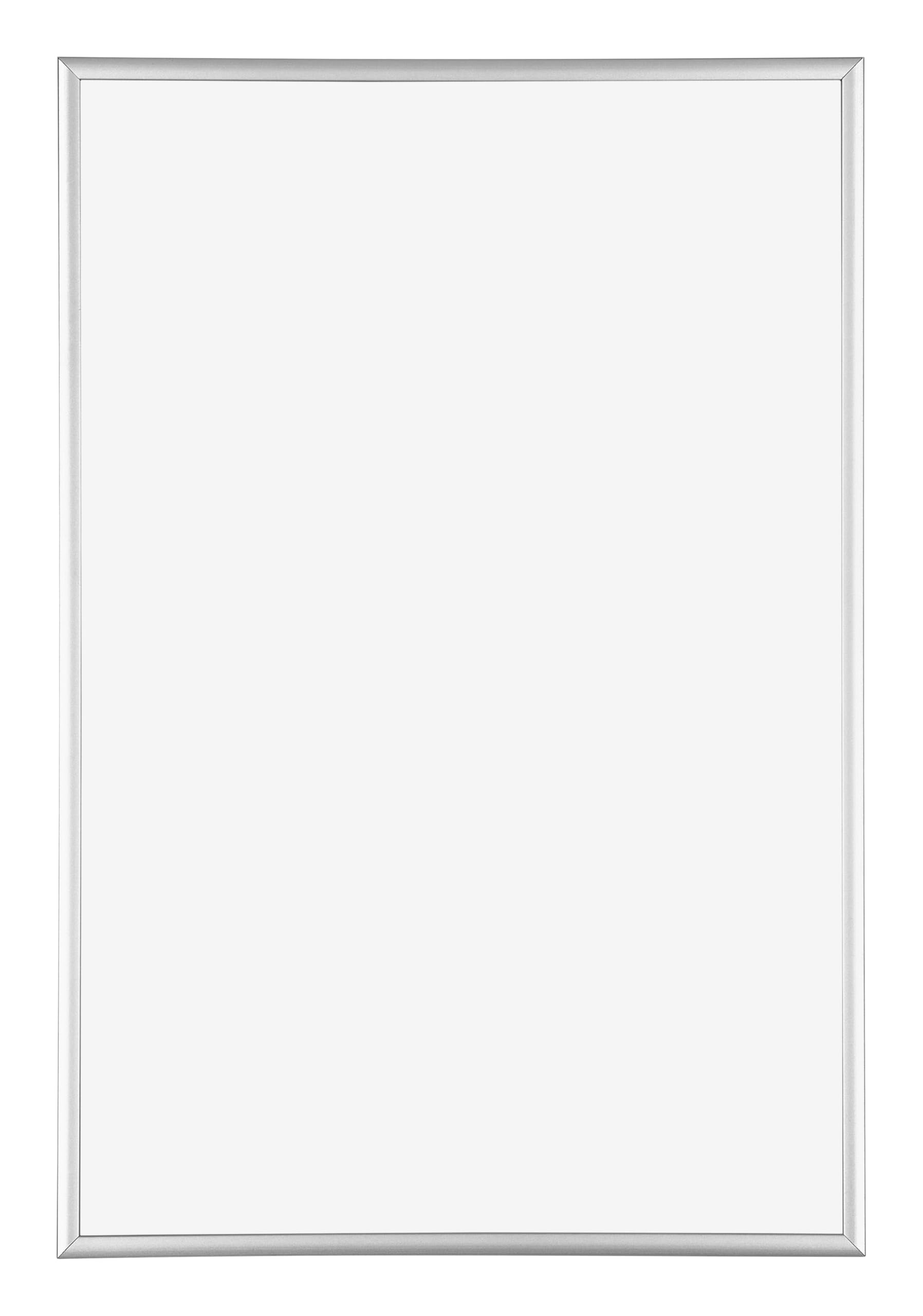 Dutch Frame Factory - Picture frame 60x90 cm - Silver High Gloss - Aluminium Picture frame with Antireflex Acrylic glass - Photo frame 60x90 cm - Kampen — image 1