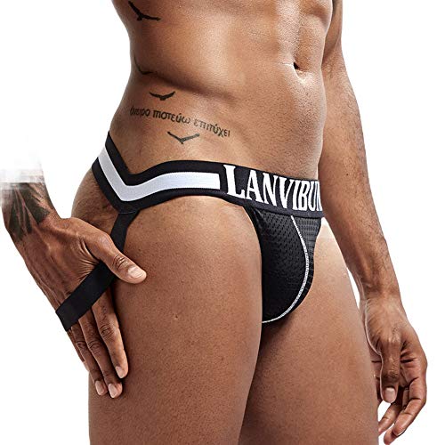 Naturemore Men's Jockstrap Athletic Supporters Micro Fiber Pouch Jock Strap Athletic Underwear