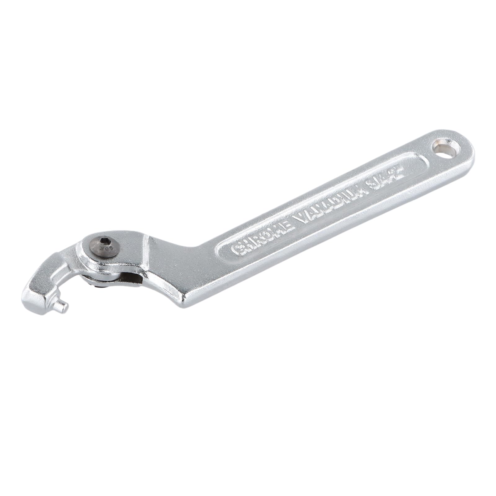 Adjustable C Spanner Hook Wrench Tool Chrome Vanadium 3/4”-2” (19-51mm)