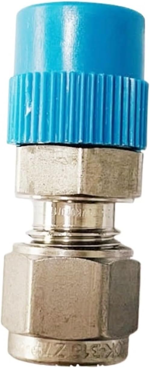 SS-6M0-1-4RT 316 Stainless Steel Ferrule Straight Thread Fitting 6mm 1/4RT