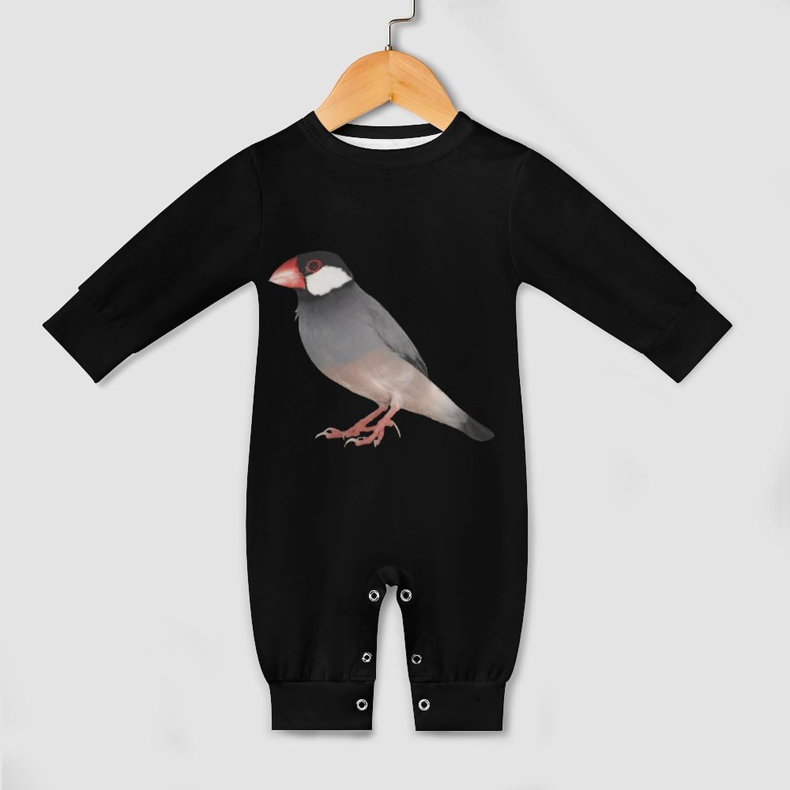 Amazon.co.jp: ベビー服 文鳥 鳥柄 ロンパース 長袖 新生児服 男の子 