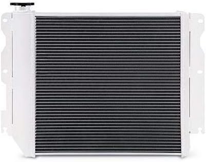 Mishimoto MMRAD-WRAV8-87X Performance Aluminum Radiator Fits Jeep YJ TJ Chevy V8 LS Engine Swap 1997-2006