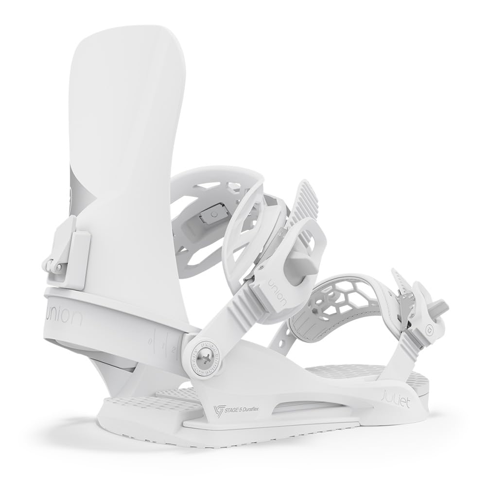 Union Juliet Womens Snowboard Bindings, L, White
