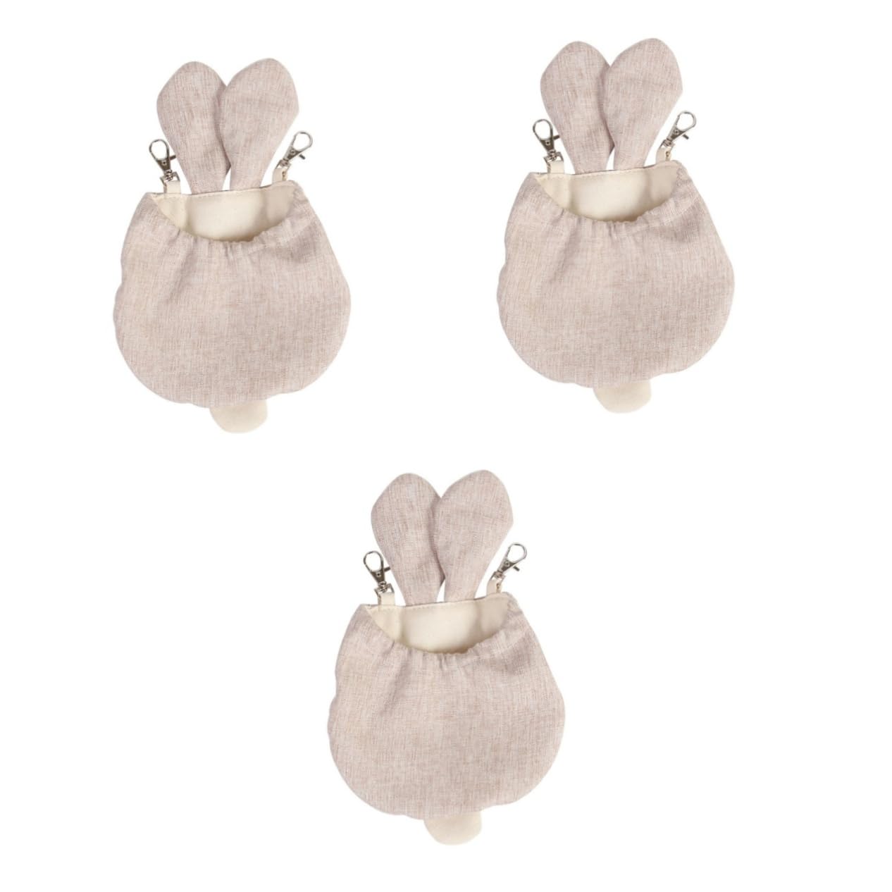 BESPORTBLE 3pezzi Appeso Per Orecchie Culla Multifunzionale Per Domestici Facile Installare Design e Beige