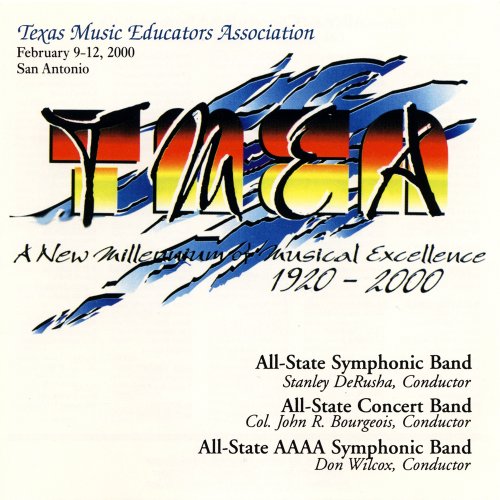 2000 Texas Music Educators Association (TMEA): All-State 5A Symphonic Band, All-State 5A Concert Band & All-State 4A Symphonic Band