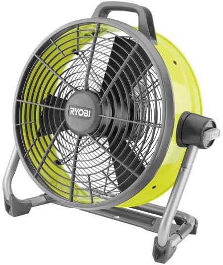 Hot Deals RYOBI 18-Volt ONE+ Portable Hybrid 18 3-Speed Air Cannon Drum Fan, Runs on Battery (NOT Included) or Electric Power (AC Cord Included) Super Cheap 🛒 RYOBI 18-Volt ONE+ Portable Hybrid 18 3-Speed Air Cannon Drum Fan, Runs on Battery (NOT Included) or Electric Power (AC Cord Included)