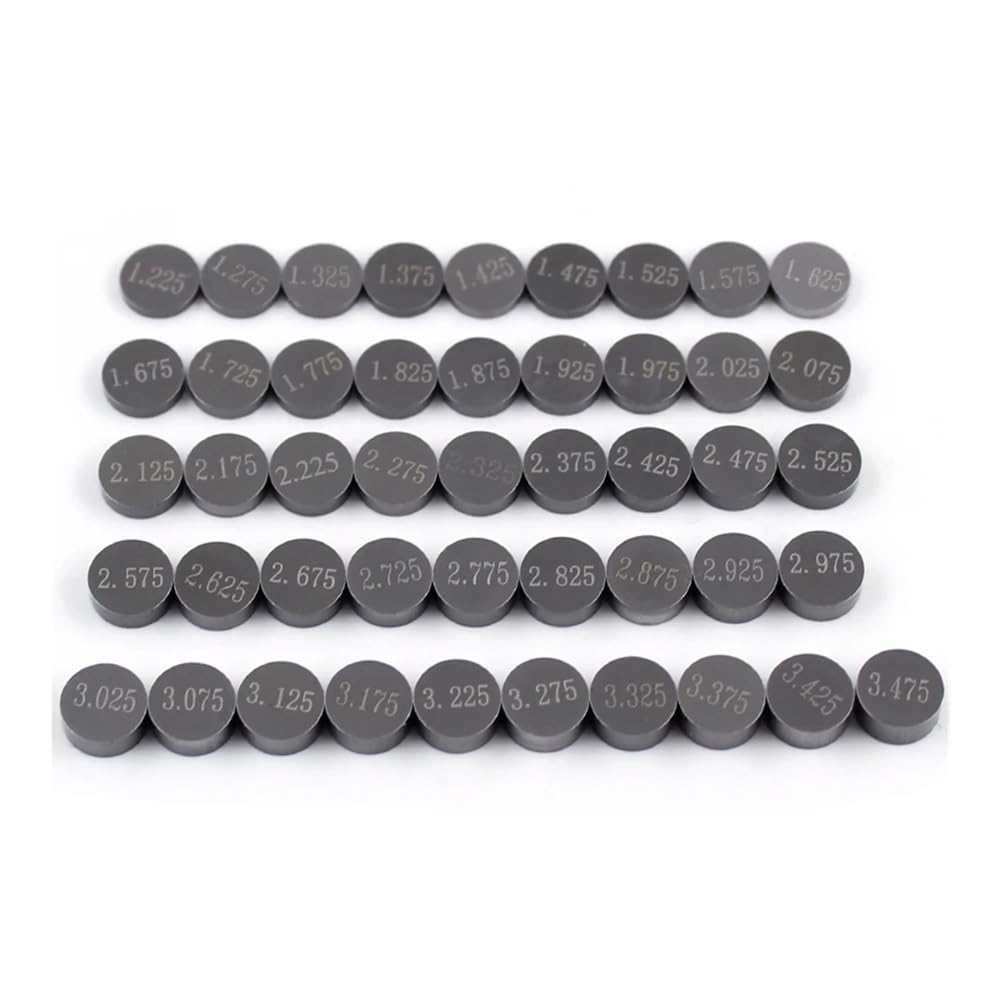 Kit de cales de soupape moto 7.48mm et 9.48mm pour réglage moteur