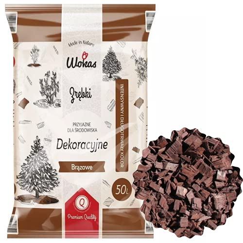 PSB 50L Legno pacciame Chip colorato Giardino scheggiatura Fiore Corteccia Matrimonio Paesaggio Decorativo